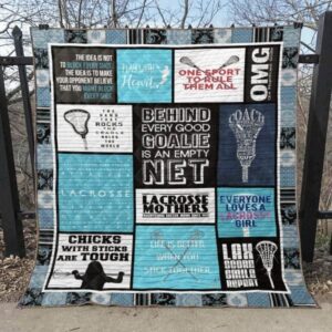Goalie Quilt Blanket  Quilt
